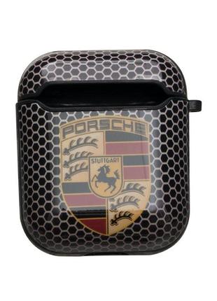 Футляр для наушников airpods glossy brand porsche