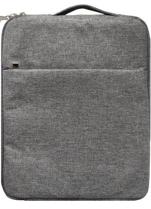 Чехол-сумка для планшета / ноутбука cloth bag 11-12" dark grey