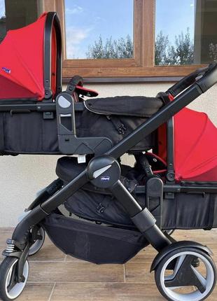 Тележка для двойни chicco fully twin