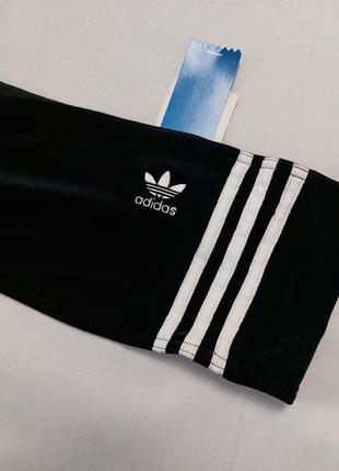 Новый женский топ adidas originals 3 stripe bra3 фото