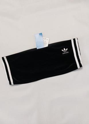 Новый женский топ adidas originals 3 stripe bra