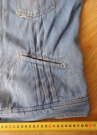 Куртка джинсовая винтажная 
jinglers size xs-s7 фото