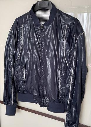 Куртка вітрівка чоловіча двостороння l/xl