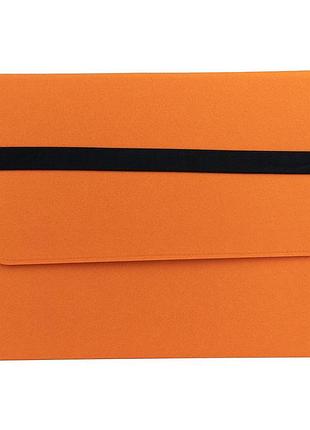 Чохол-сумка з повсті фетр wiwu apple macbook 13,3 orange