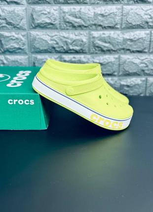 Crocs салатовые сабо женские/ подростковые размеры 36-415 фото