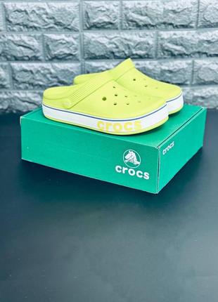 Crocs салатовые сабо женские/ подростковые размеры 36-418 фото