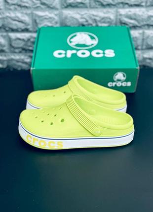 Crocs салатовые сабо женские/ подростковые размеры 36-413 фото