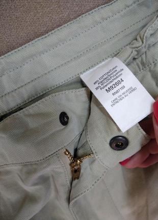 Мужские светлые брюки карго next р. m-l