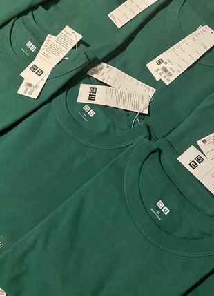 Футболка uniqlo supima cotton, uniqlo u, airism u