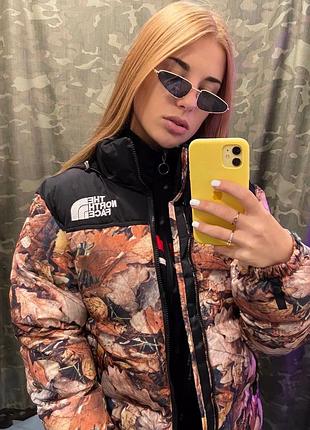 Распродажапуховик куртка supreme the north face тнф