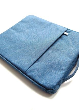 Чохол для ноутбука cloth bag 15.6" light blue2 фото