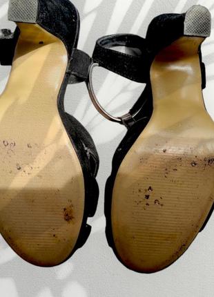 Туфли босоножки на устойчивом каблуке каблука3 фото
