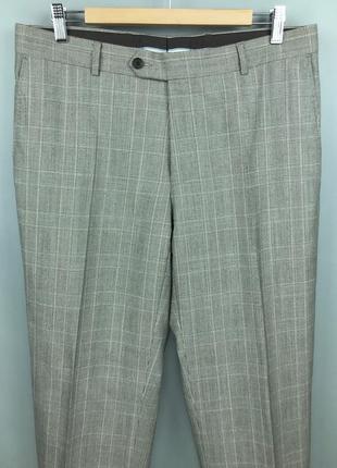 Windsor mens wool houndstooth check pattern pants чоловічі вовняні штани3 фото