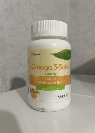 Omega 3 safe 1250 мг омега 3 египет