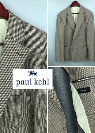 Paul kehl mens wool blazer jacket чоловічий вовняний блейзер куртка