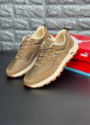 Puma кроссовки мужские коричневые размеры 40-45