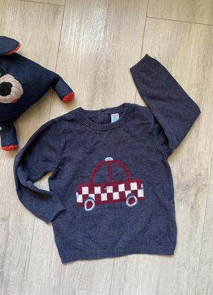 🍄‍🟫тонкий світер tex baby 2 рочки