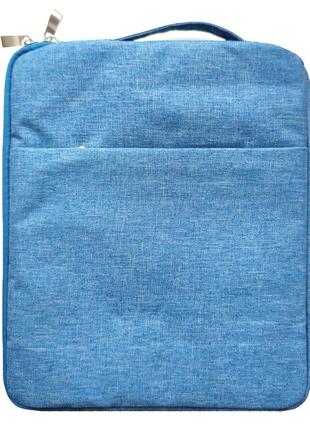 Чехол-сумка для планшета / ноутбука cloth bag 13" light blue