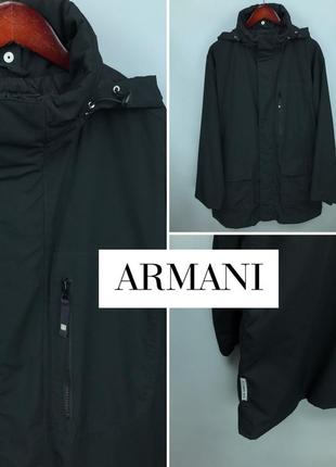 Armani mens raincoat jacket мужская куртка плащ1 фото