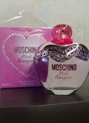 Moschino pink bouquet распив по 10мл