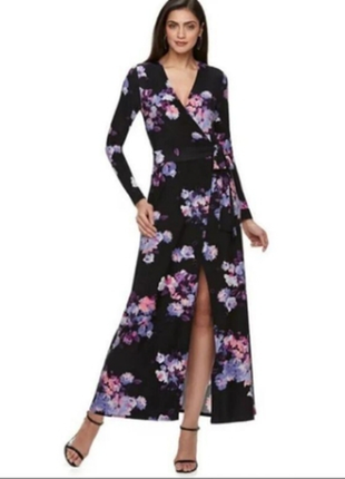 Эксклюзивное длинное платье от дженнифер лопес размер 46-50