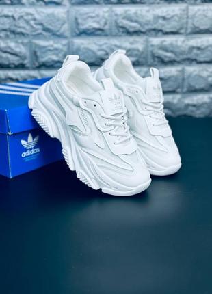 Adidas белые женские кроссовки на каждый день размеры 36-41