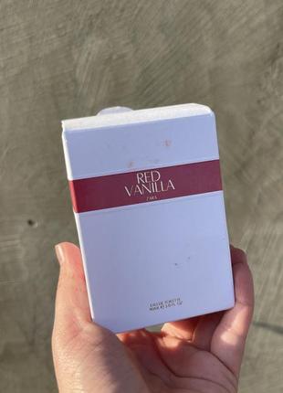 Zara red vanilla