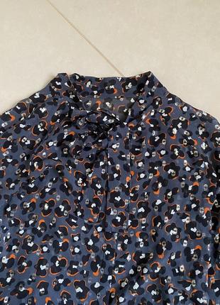 Блуза шовк/ ззаді на бант/ розмір s-m2 фото