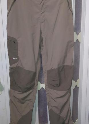 Штаны треккинг rab alpine trek pants (англия), montane, легкие.