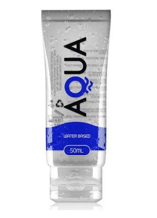 Любрикант на водній основі aqua quality, 50 мл 18+