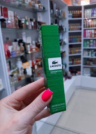 Lacoste essential пробник парфум чоловічий свіжий 🐊!