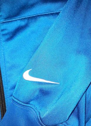 Уникальная синяя спортивная кофта олимпийка nike10 фото