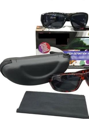 Солнцезащитные очки с футляром 2 шт polaryte №20201 фото