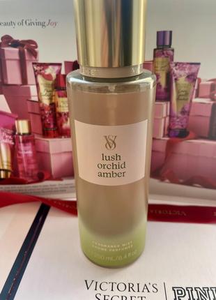 Victoria's secret lush orchid amber fragrance mist1 фото