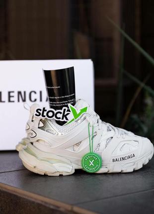 Женские кроссовки balenciaga track 3.0 white9 фото