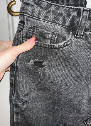 Стильна джинсова міні спідниця на високій посадці7 фото