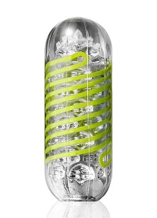 Мастурбатор tenga spinner 03 shell с упругой стимулирующей спиралью внутри  китти