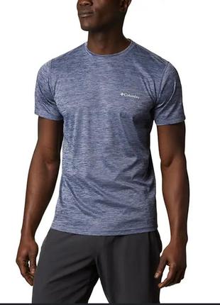 Футболка цльтралегка дихаюча columbia zero rules short sleeve omni-freeze zero grey am6084-4692 фото