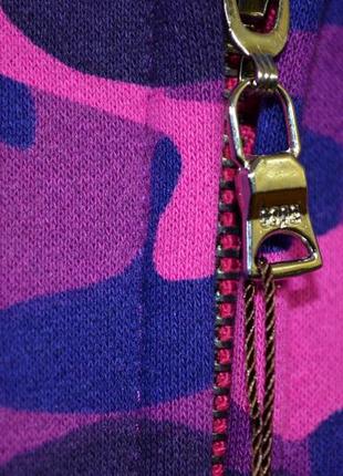 Подростковое мужское фиолетовое зип худи в стиле bape shark violet camo zip hoodie бейп толстовка акула зипка с мордой акулы8 фото