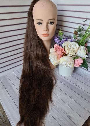 Винтажный каскадный хвост коса шиньон приплет 100% натуральный волос.