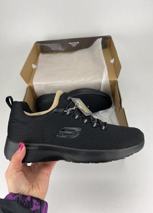 Кросівки skechers dynamight 58360 bbk (km3059),оригінальні кросівки скейчерс чоловічі чорні