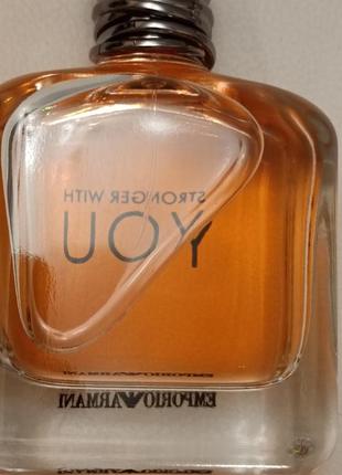Armani emporio stronger with you tester 100 ml6 фото