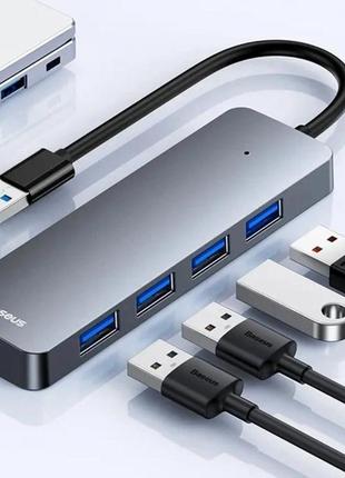 Usb hub baseus 4xusb 3.0 , юсб хаб