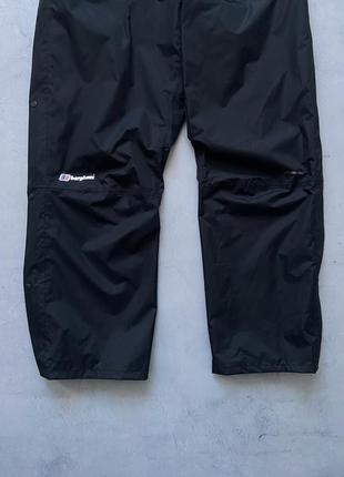 Мужские брюки бергхаус на заклепках мембранные водостойкие горе текс gore tex berghaus aq28 фото