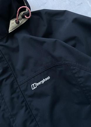 Мужская мембранная черная куртка бергхаус горе текс berghaus gore tex8 фото