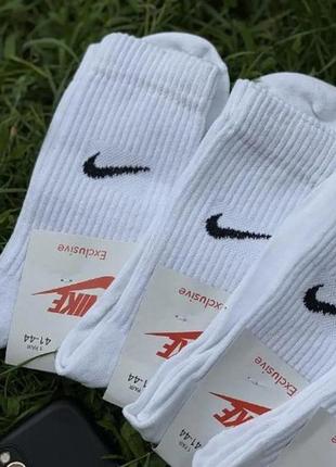 Носки nike белые 41-44р2 фото