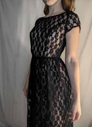 Atmosphere прозрачное полупрозрачное сексуальное эротическое платье3 фото