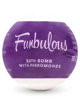 Бомбочка для ванны з феромонами obsessive bath bomb with pheromones fun