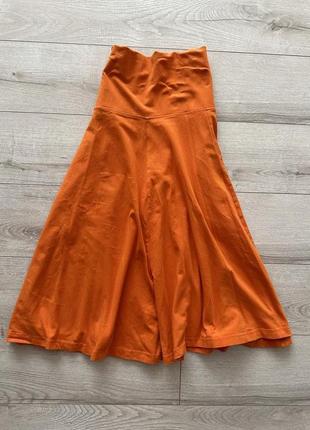 Сукня спідниця помаранчева/сукня помаранчева6 фото