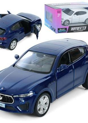 Машинка металева автосвіт, maserati levante gts 2019